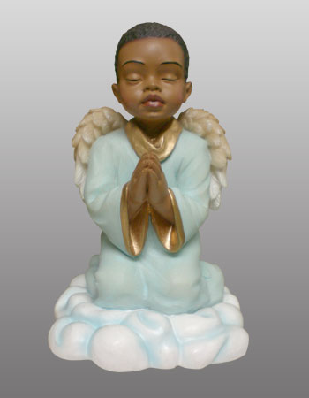 Praying Angel Boy, -- 4.25H       *
