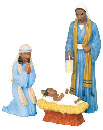 Nativity Family, set of 3 6.5H