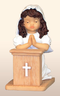 Hispanic Communion Girl, -- 4.   *